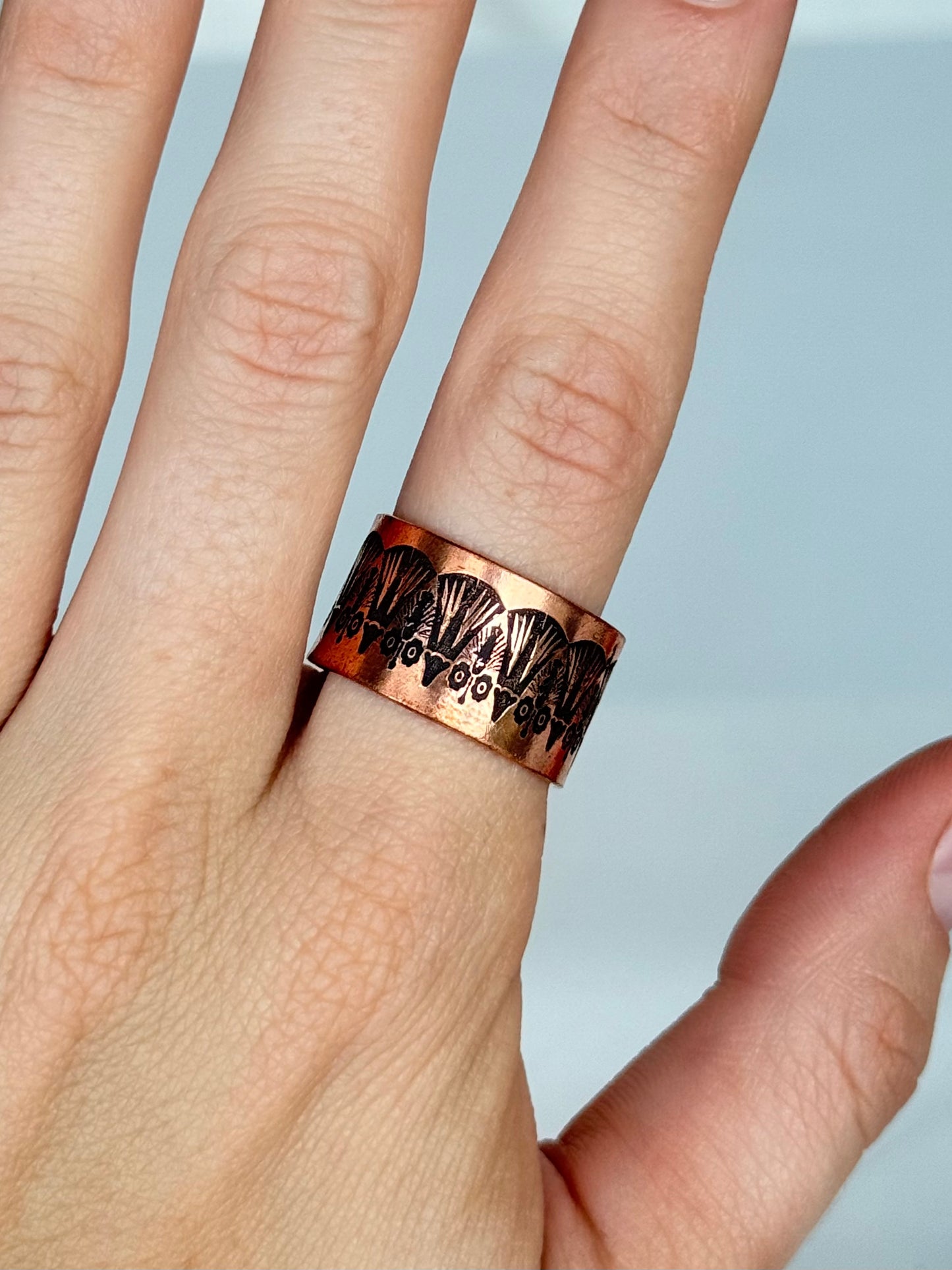 Copper Ring ( Adjustable Size )