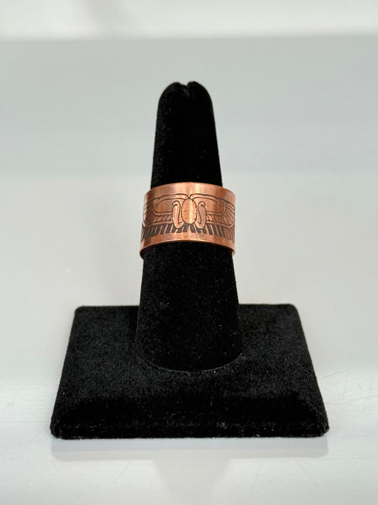 Copper Ring ( Adjustable Size )