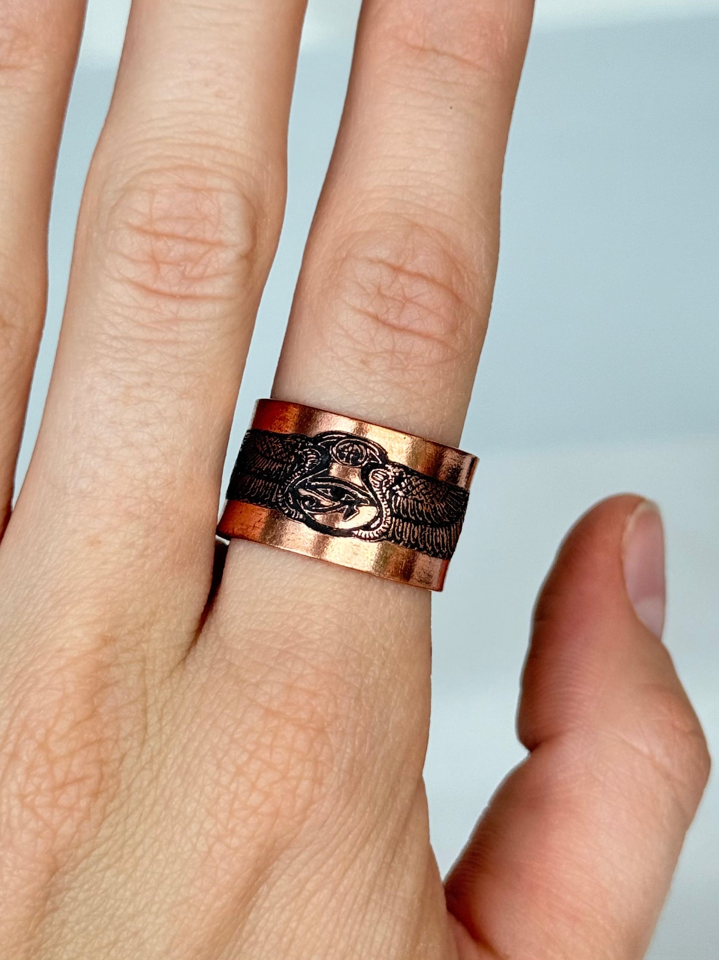 Copper Ring ( Adjustable Size )