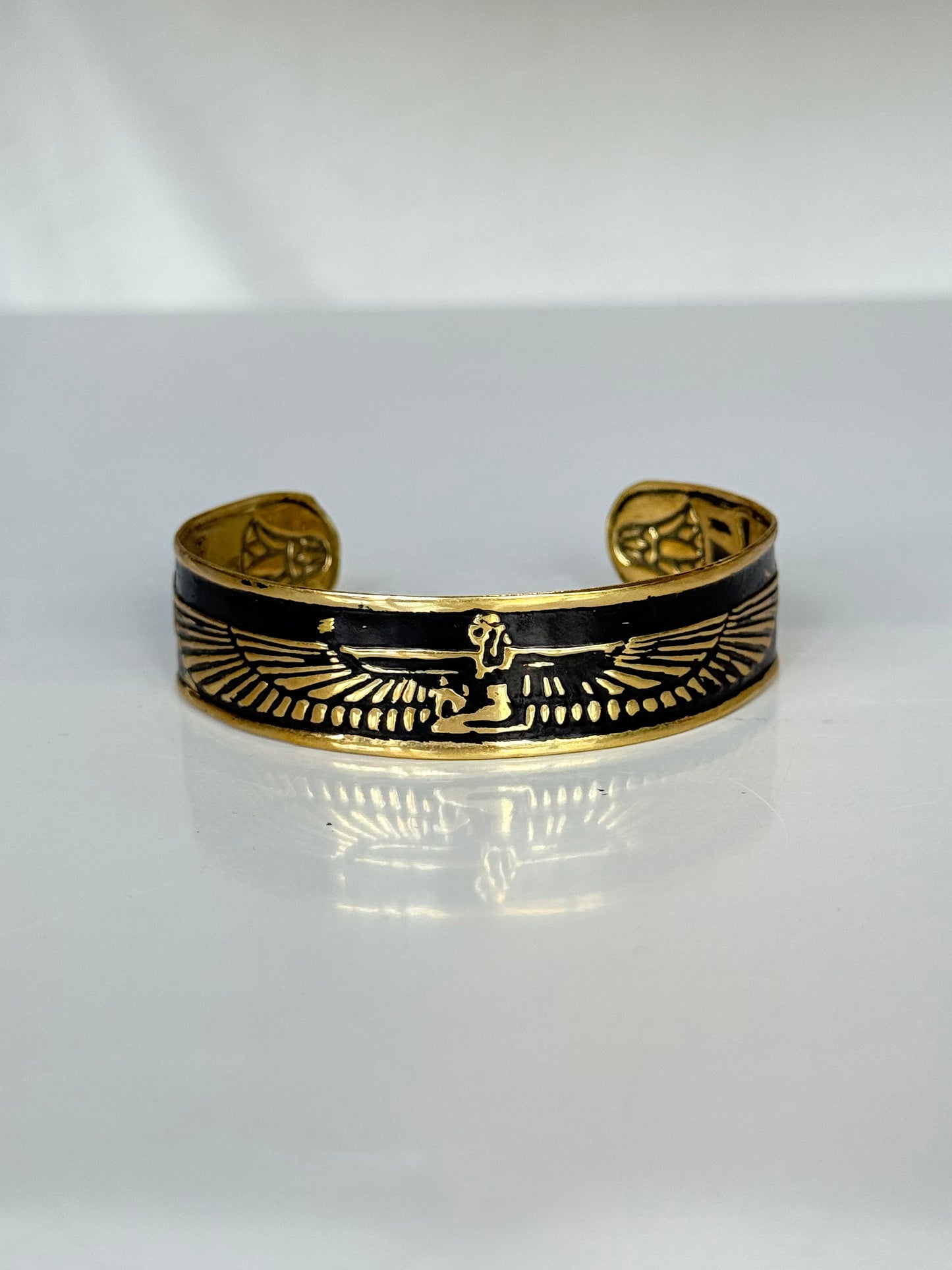 Isis Cuff ( Brass )
