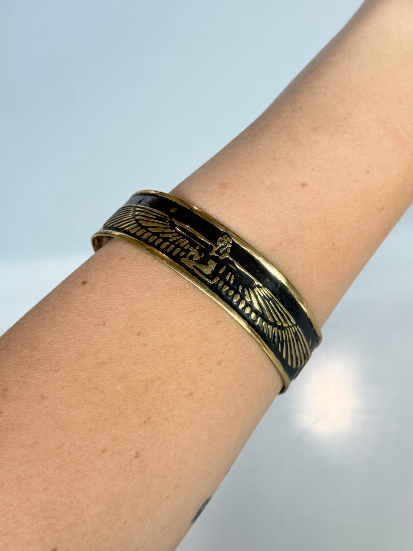 Isis Cuff ( Brass )