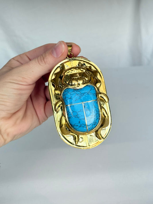 Scarab Stone ( Brass )