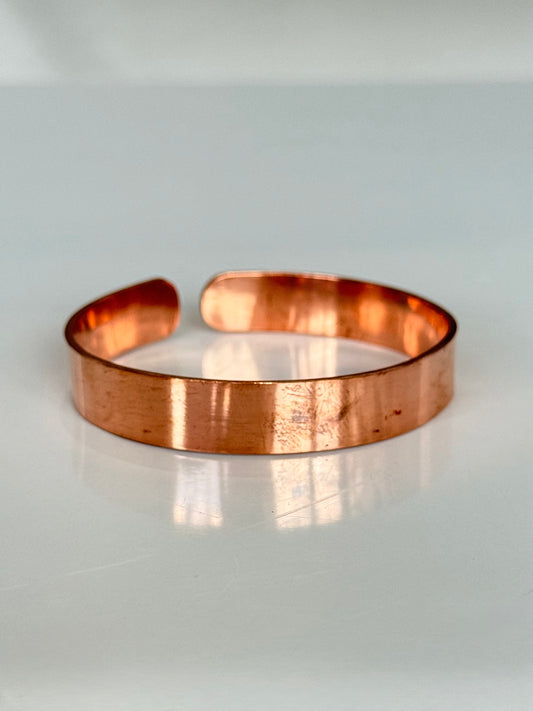 Copper Plain Bracelet