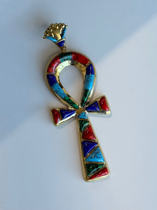 Ankh Pendant ( Brass )