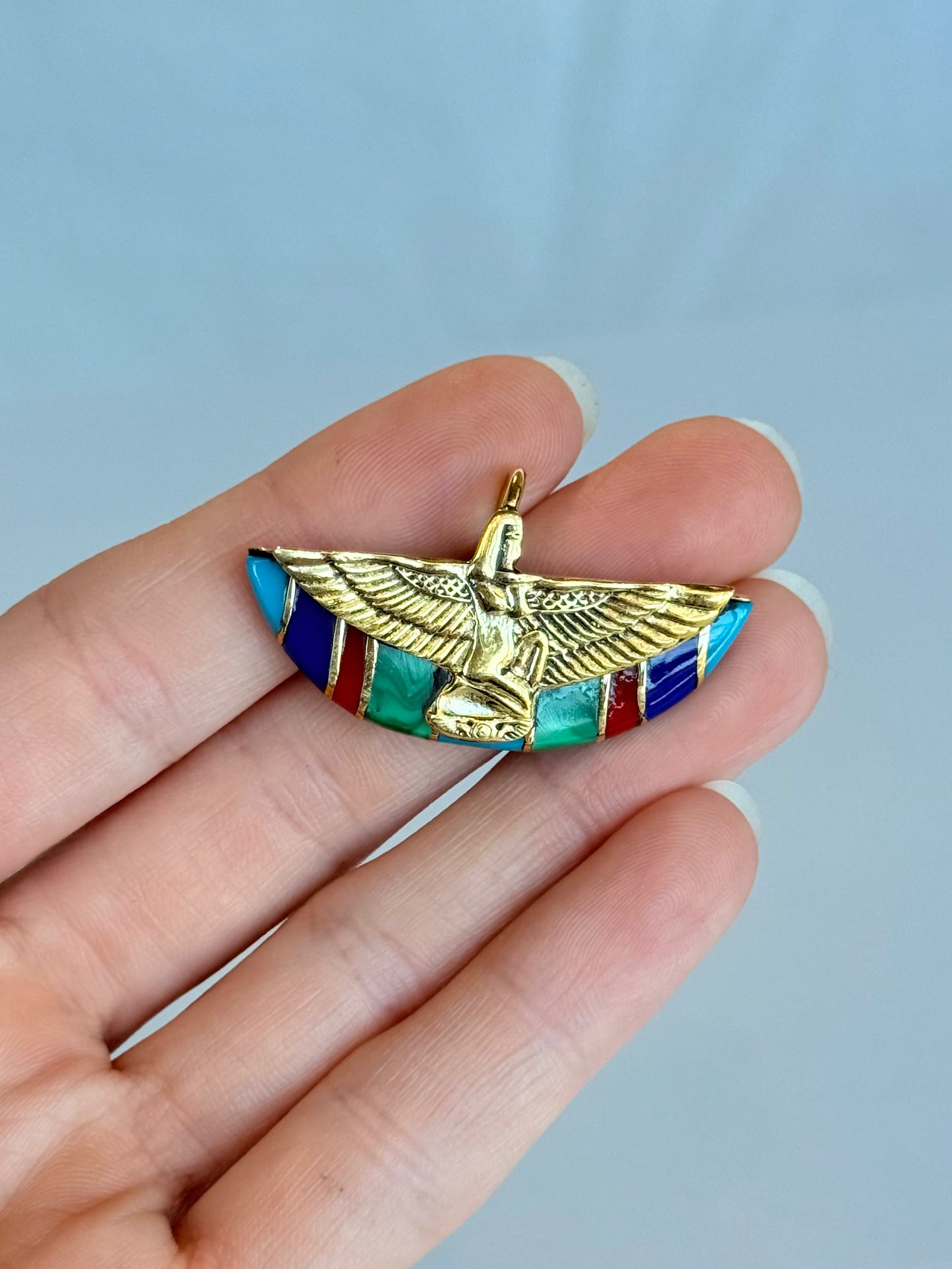Isis Pendant ( Brass )