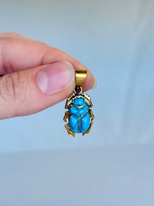 Scarab Pendnat ( Brass )