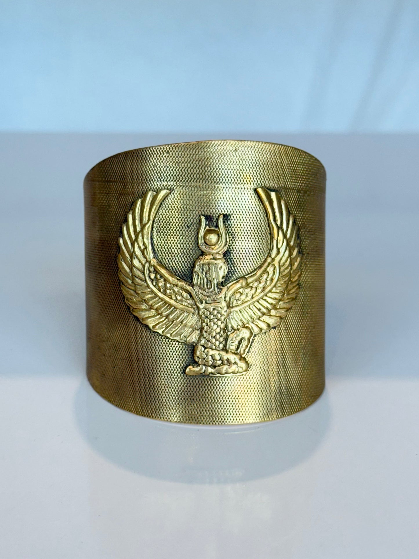 Isis Egyptian Cuff ( Brass )