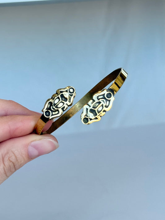 Scarab Bracelet ( Brass )