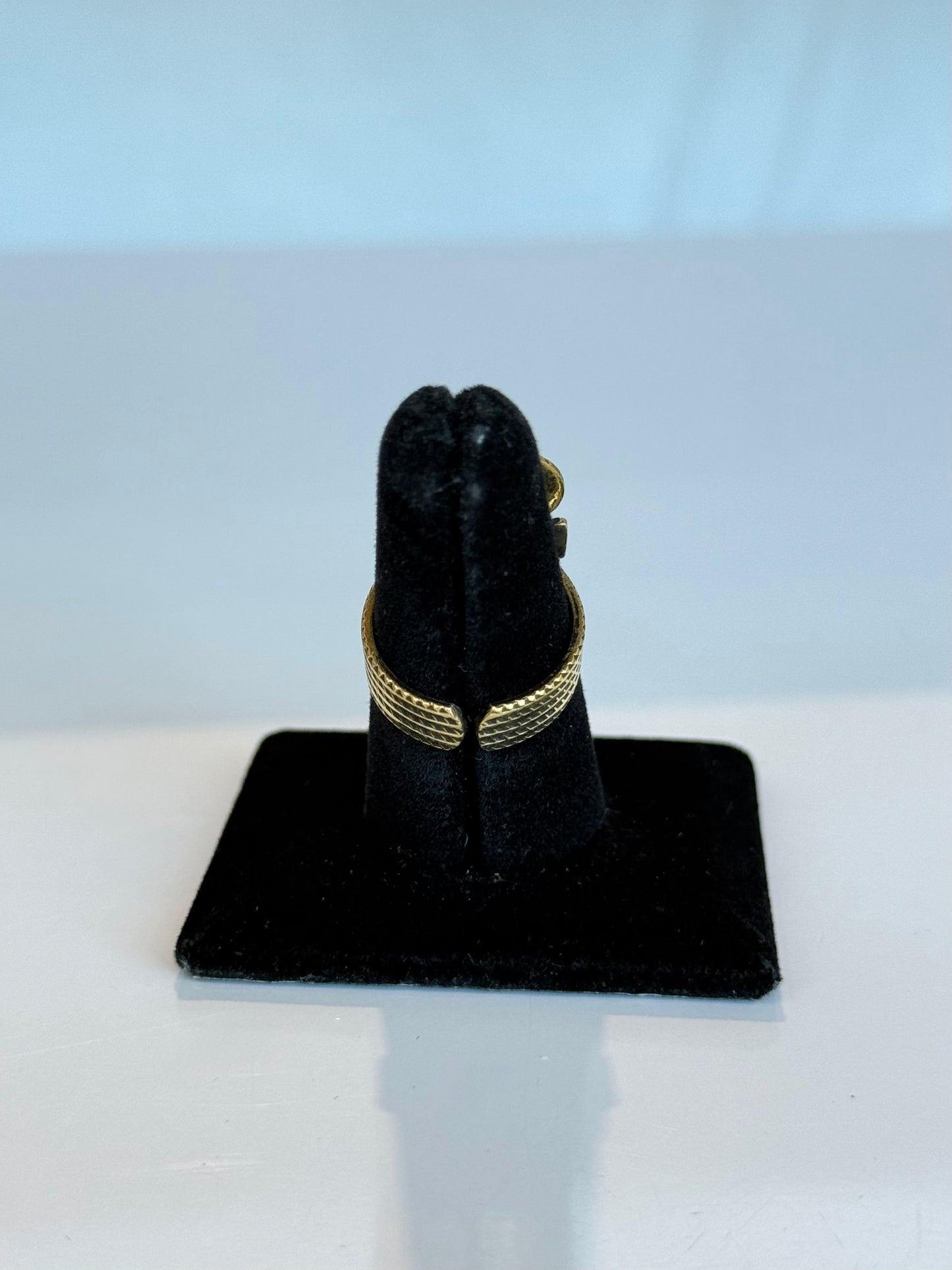 Ankh Ring ( Adjustable Size ) Brass