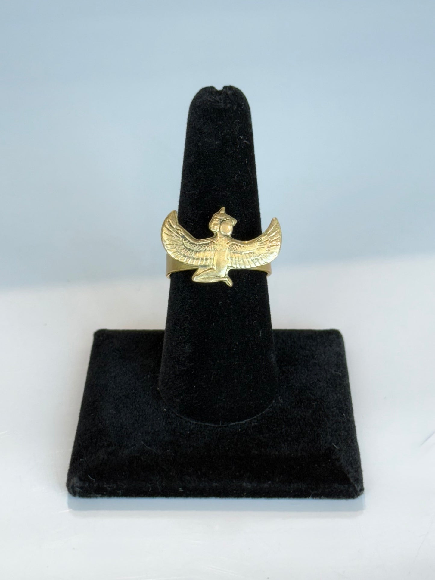 Isis Ring ( Adjustable Size ) Brass