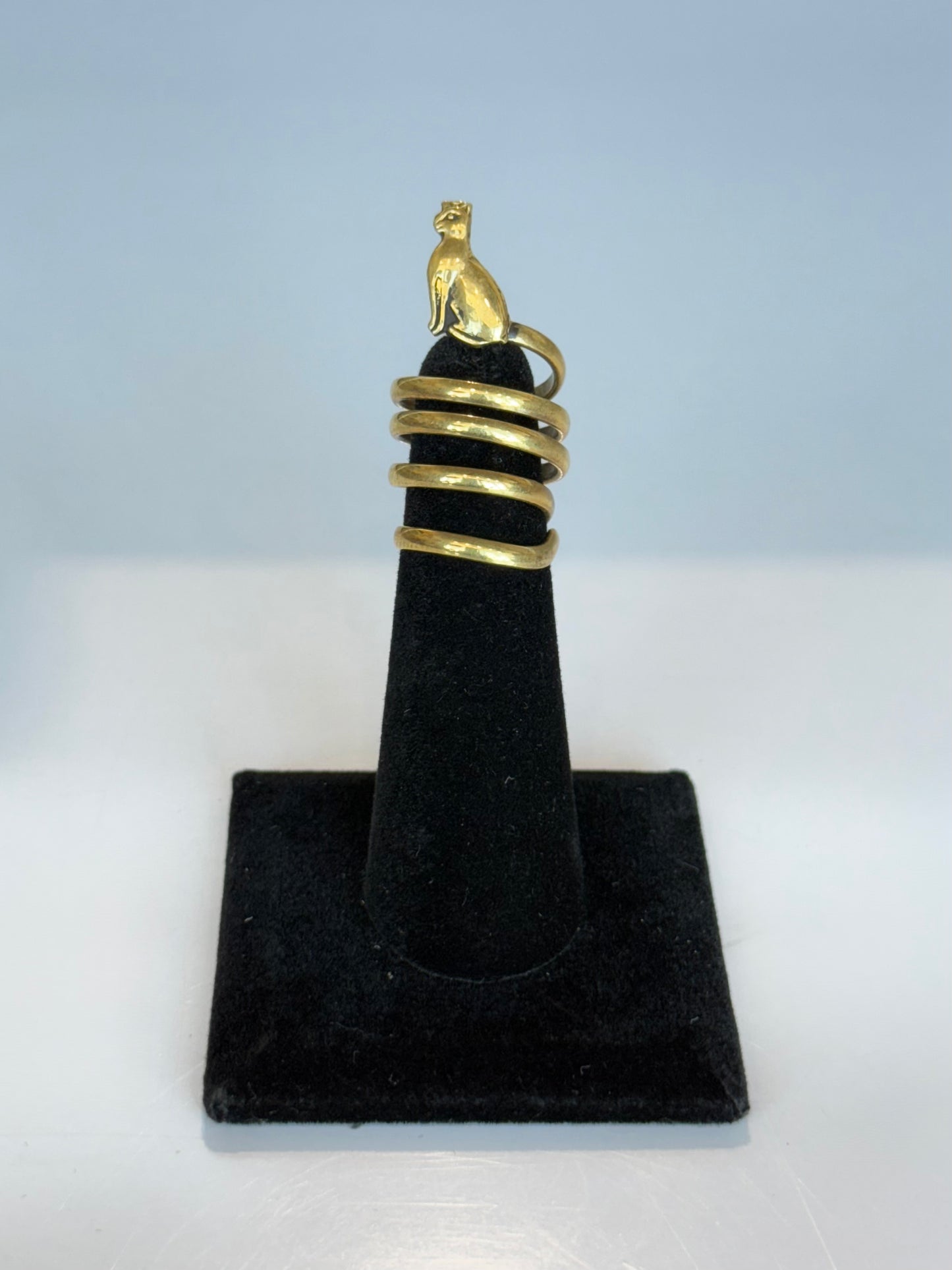 Bastet ( Adjustable Size ) Brass