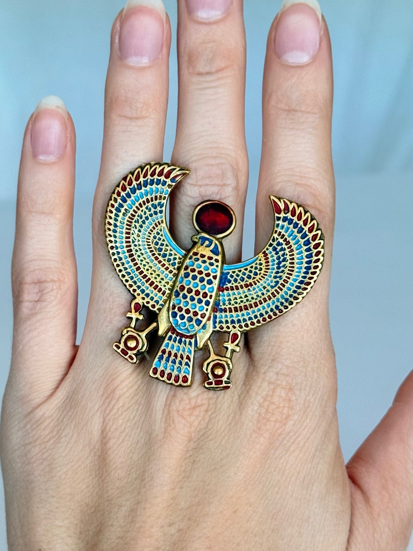 Horus Ring ( Brass )