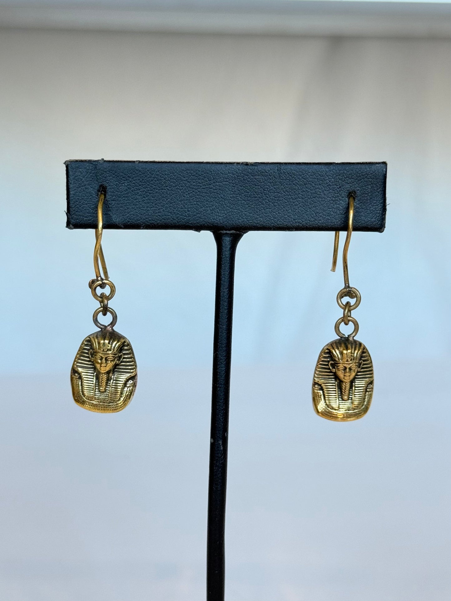 Tutankamon Earrings ( Brass )