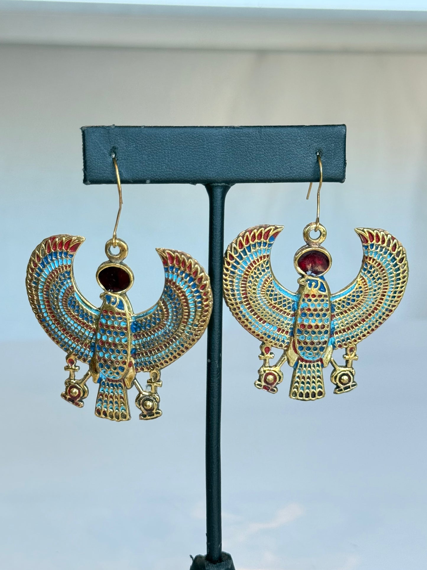 Horus Earrings ( Brass )