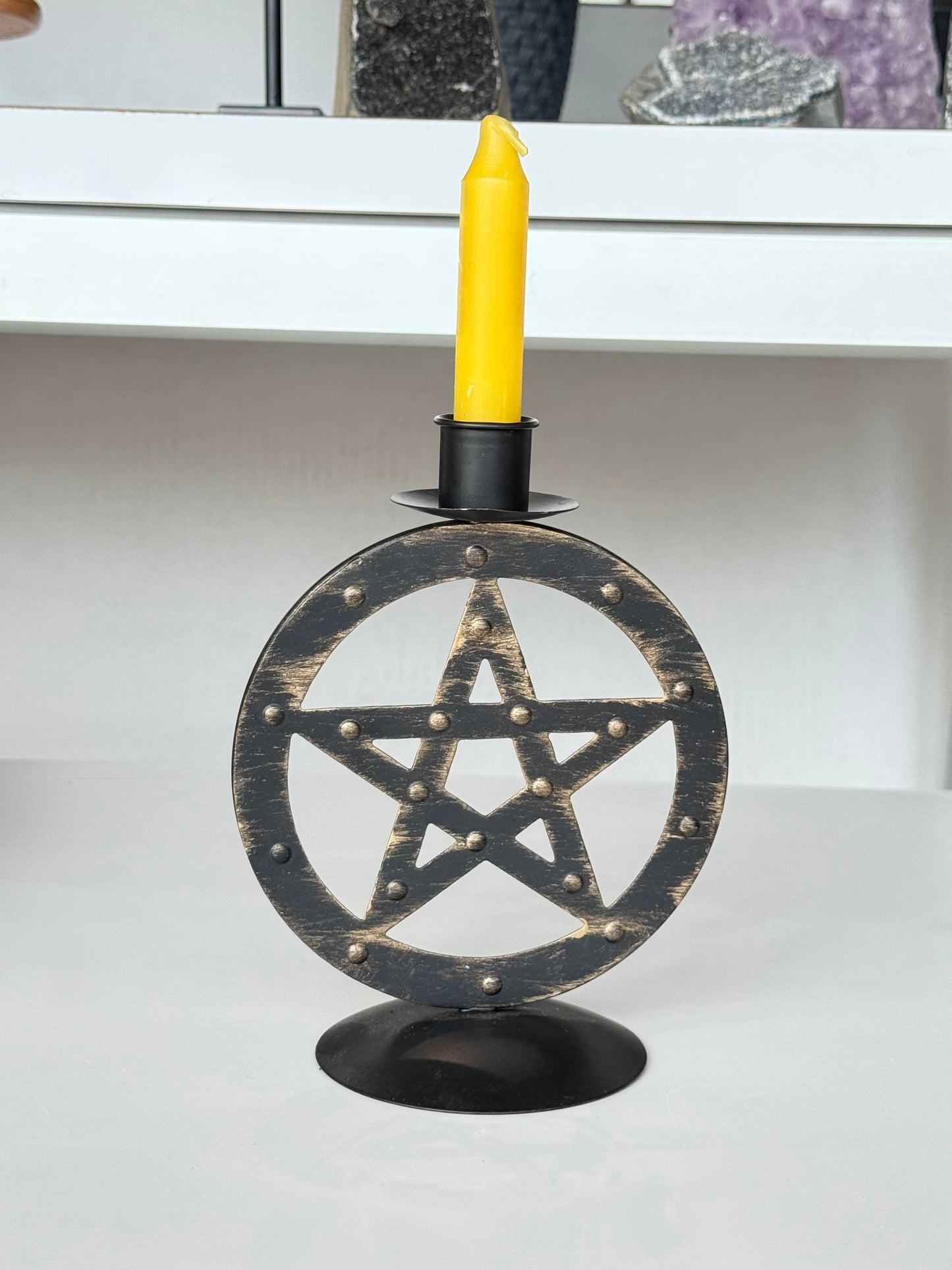 Pentagram Candle Holder