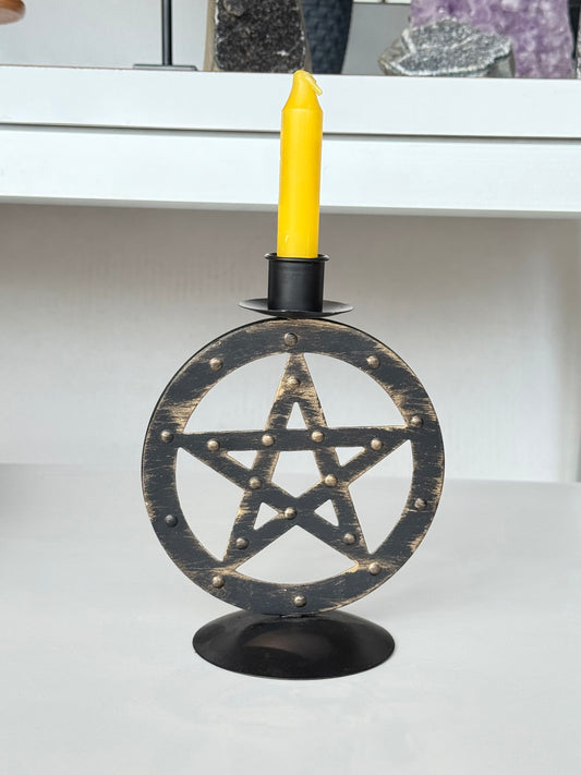Pentagram Candle Holder