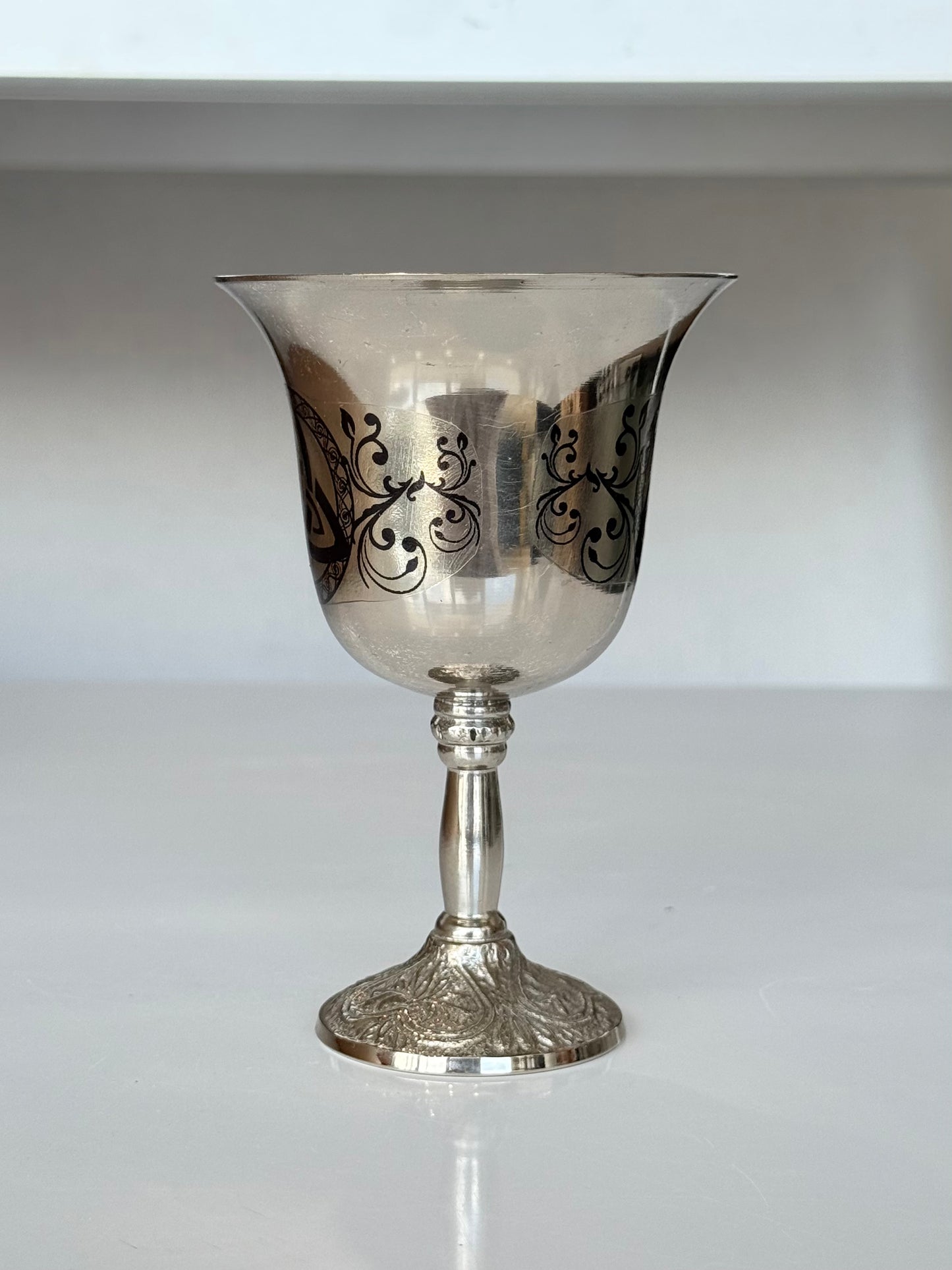 Chalice with Triquetra Symbol