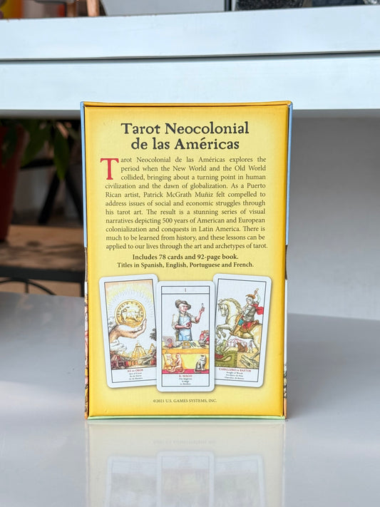 Tarot Neocolonial de las Americas Deck and Book Set ( Hard Cover )