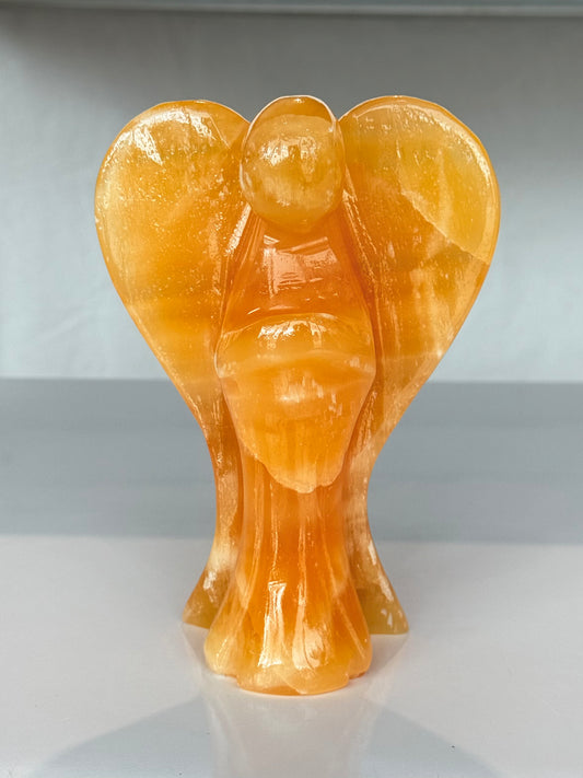 Orange Calcite Angel ( Mexico )