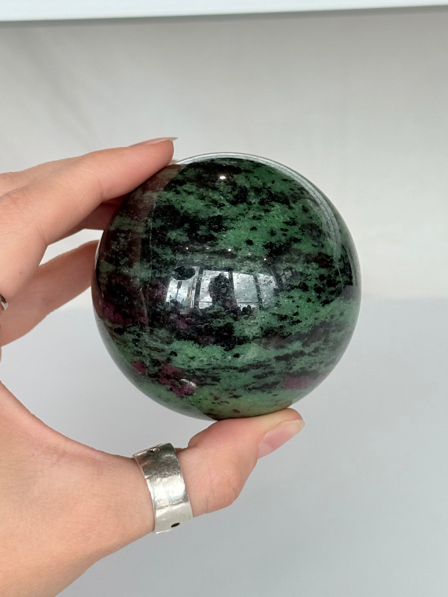 Ruby in Zoisite Sphere ( Tanzania )