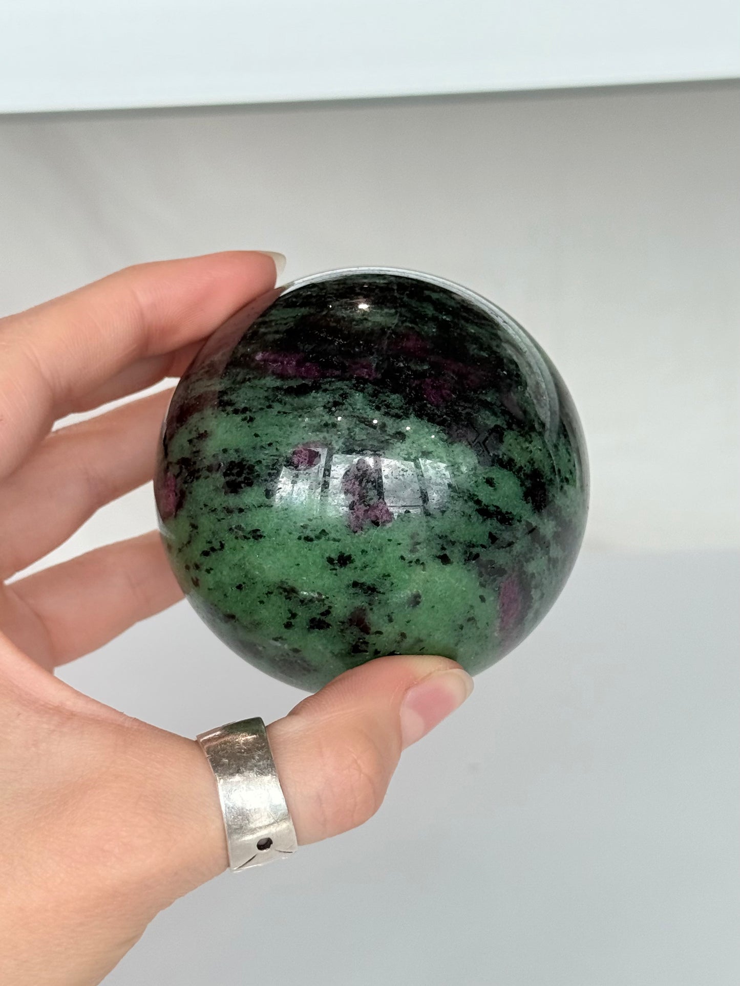 Ruby in Zoisite Sphere ( Tanzania )