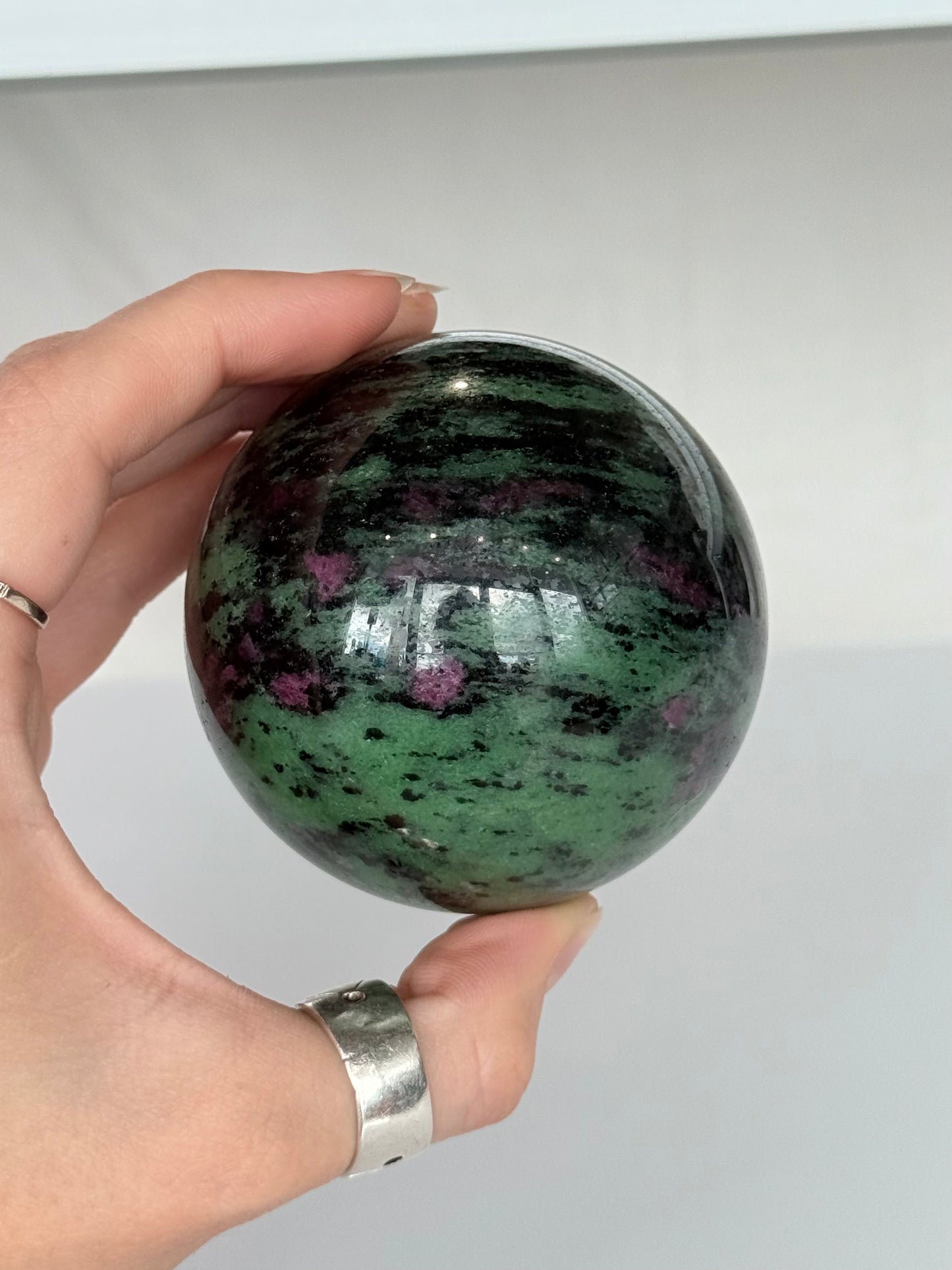 Ruby in Zoisite Sphere ( Tanzania )