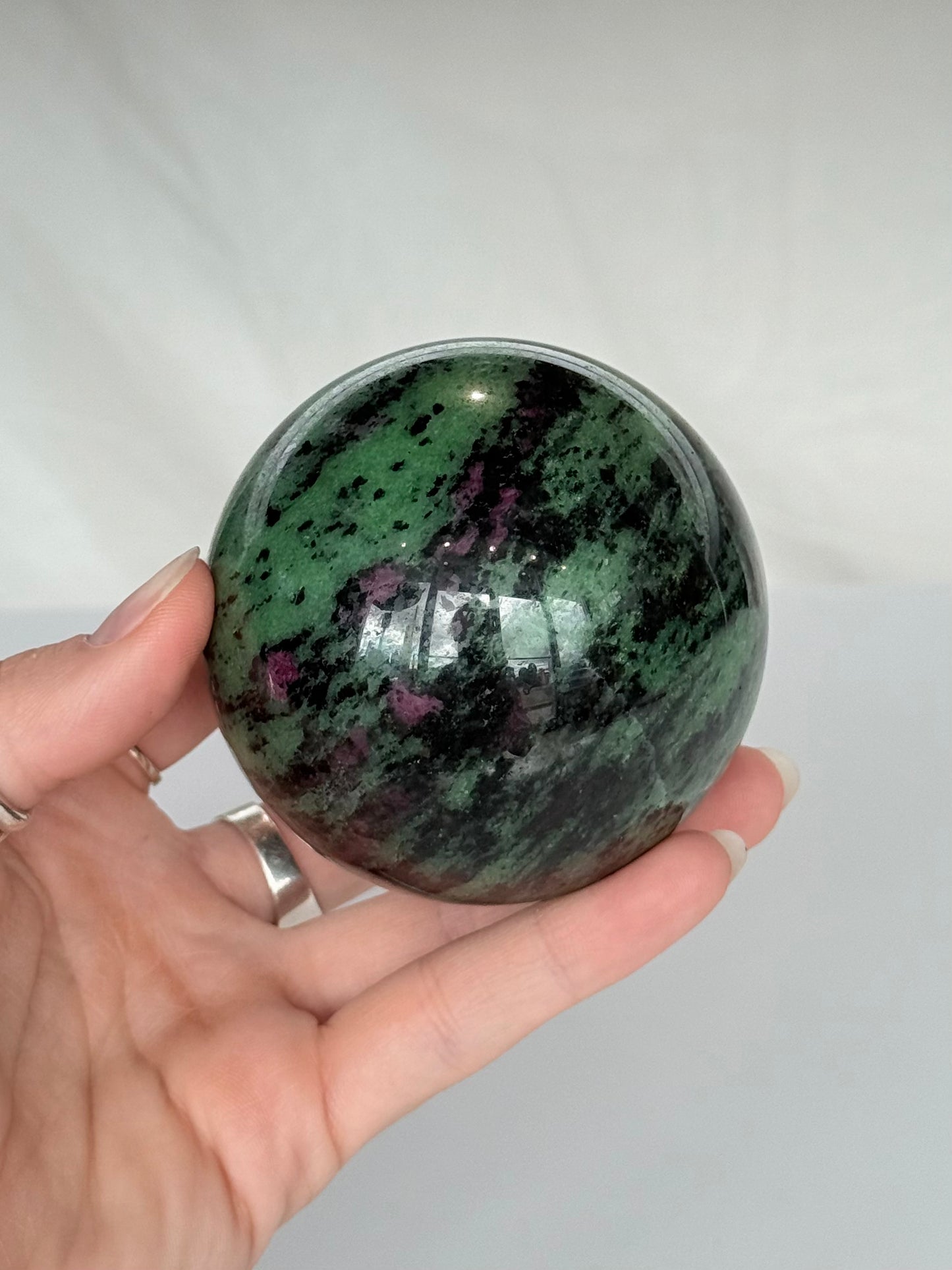 Ruby in Zoisite Sphere ( Tanzania )