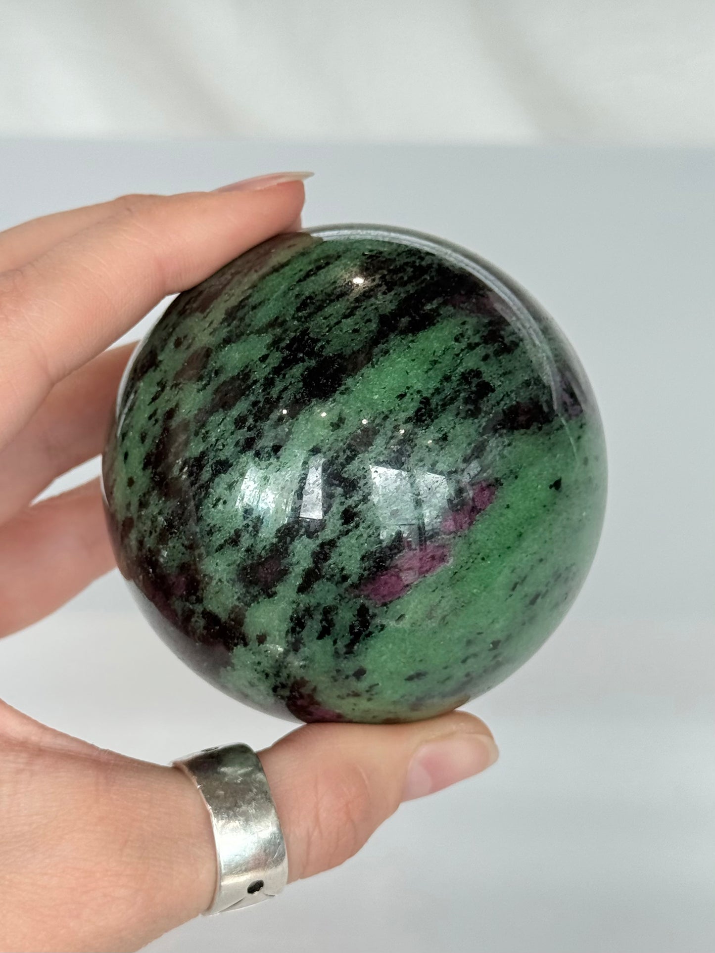 Ruby in Zoisite Sphere ( Tanzania )