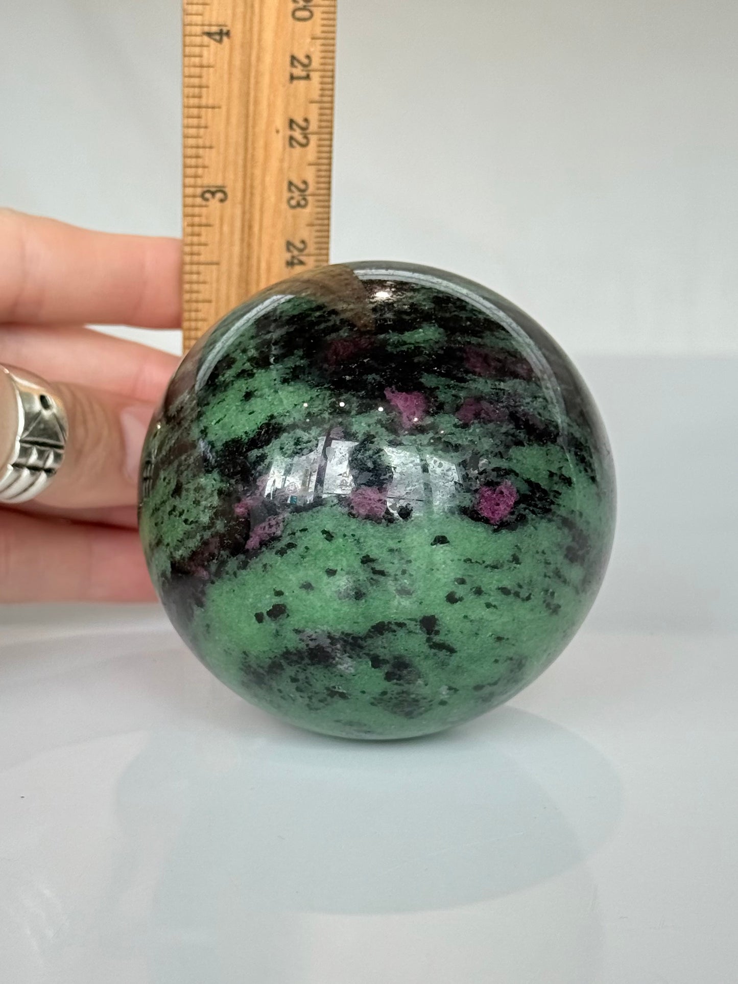 Ruby in Zoisite Sphere ( Tanzania )