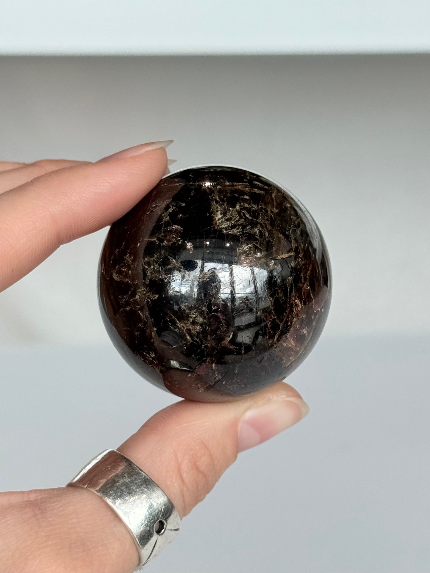 Star Garnet Sphere ( India )