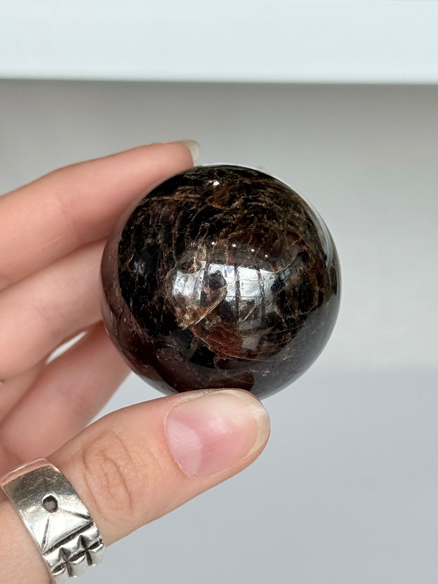 Star Garnet Sphere ( India )