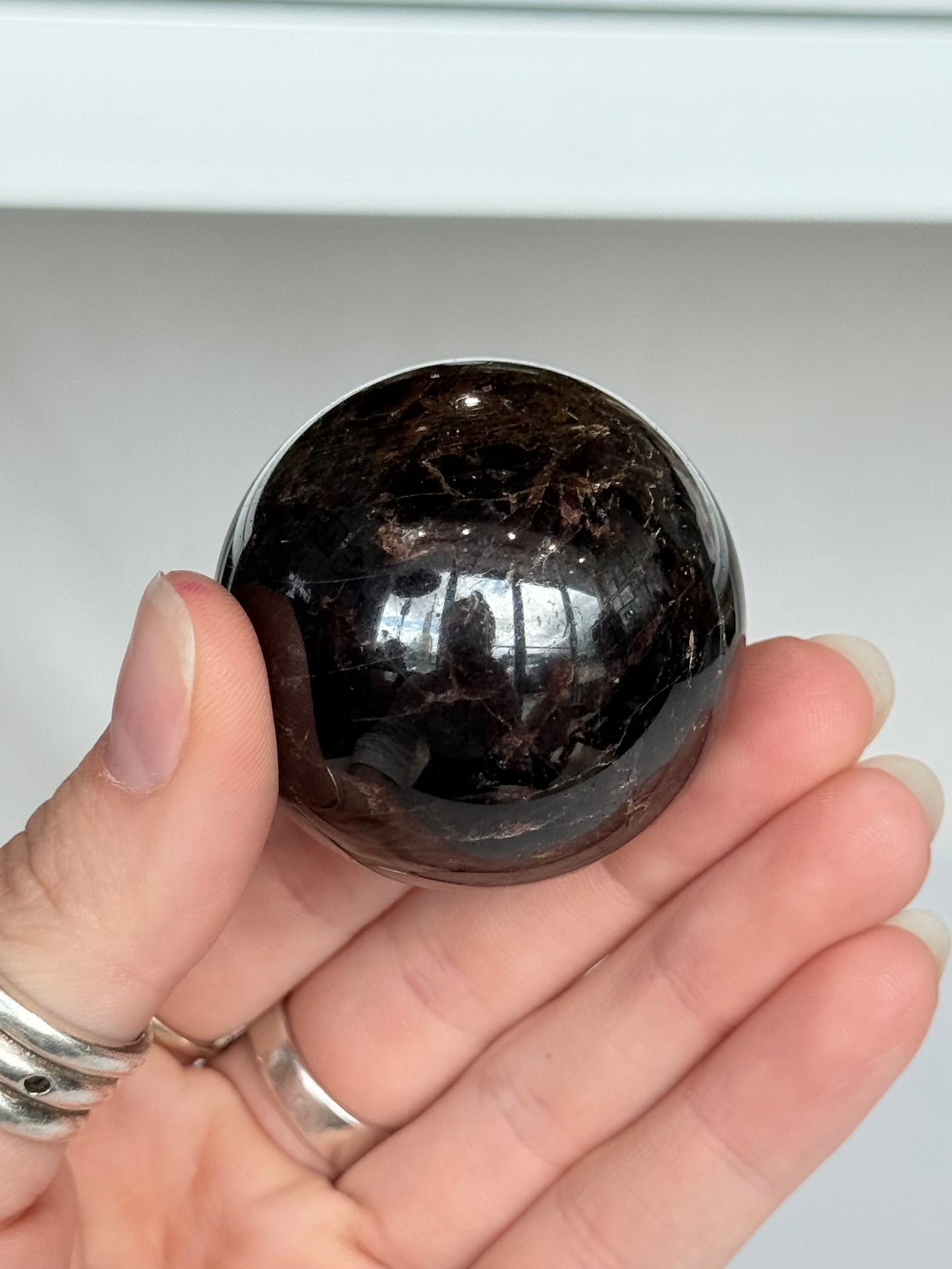Star Garnet Sphere ( India )