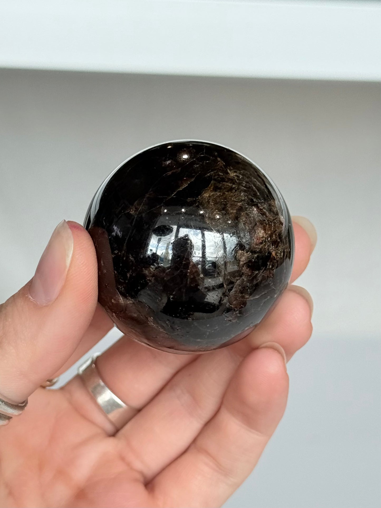 Star Garnet Sphere ( India )