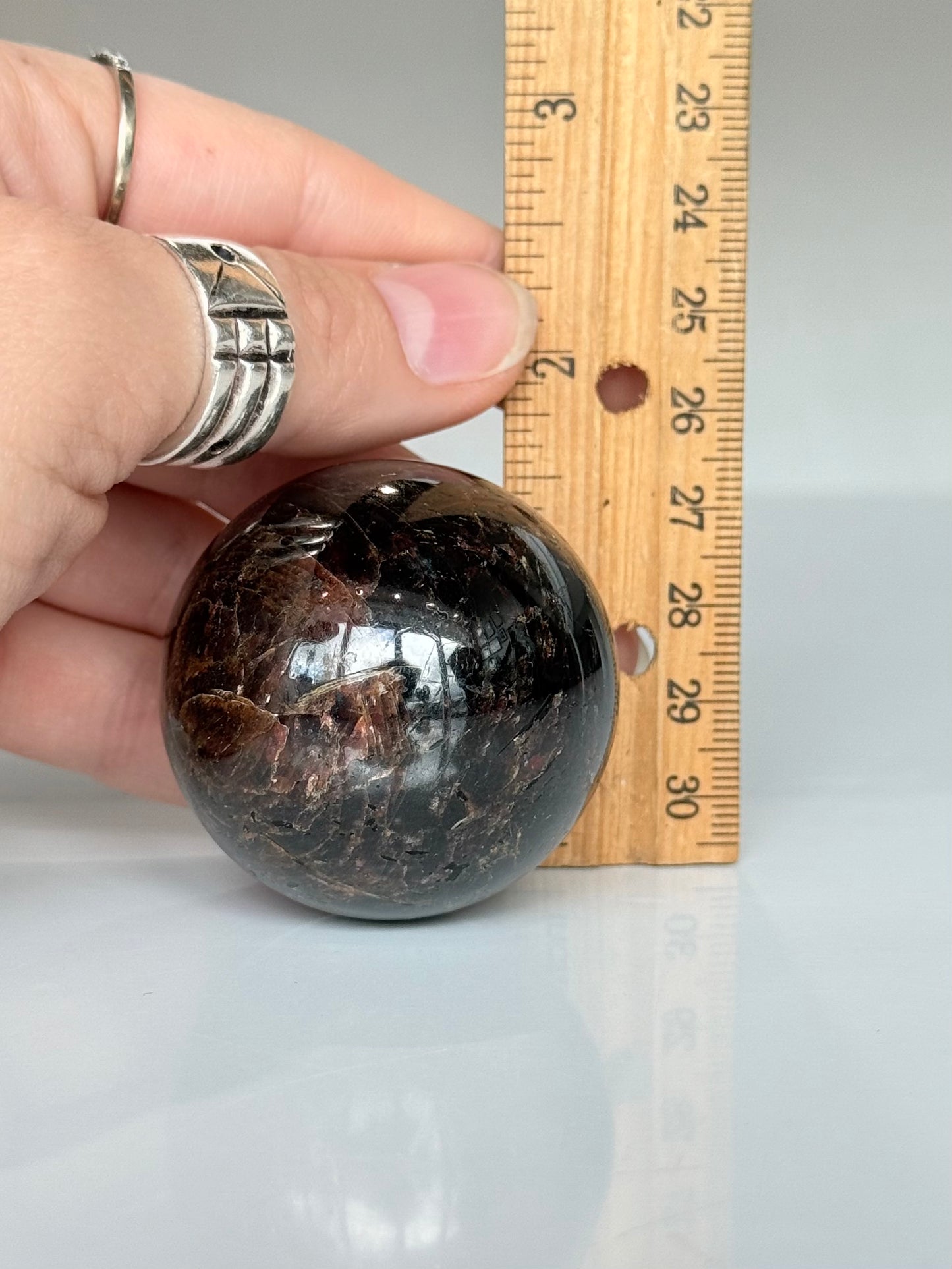 Star Garnet Sphere ( India )