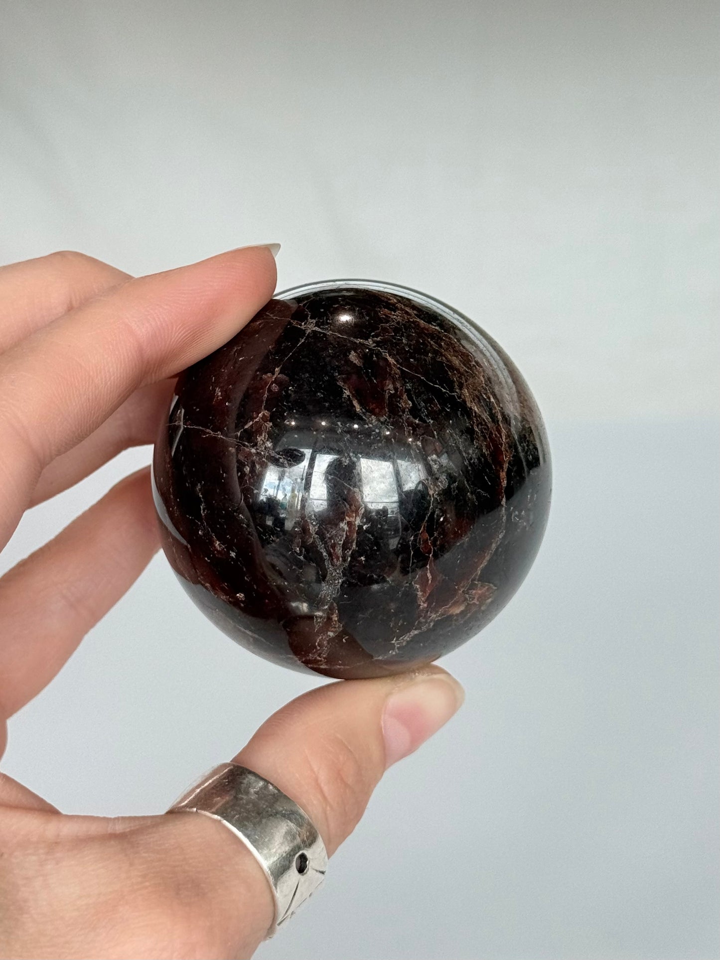 Star Garnet Sphere ( India )