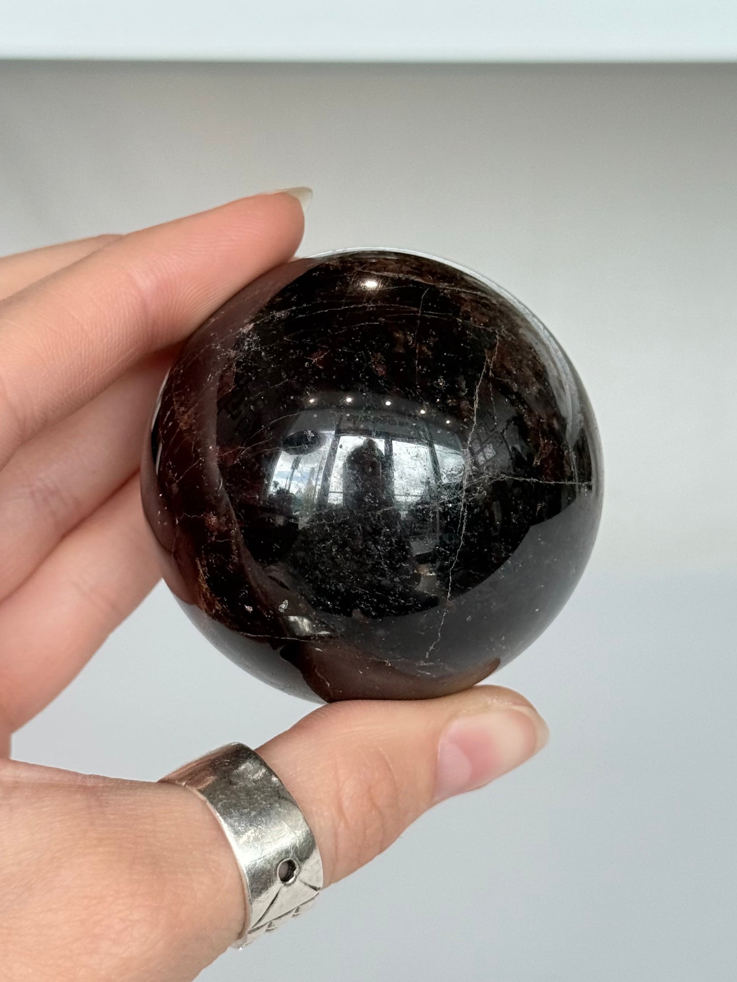 Star Garnet Sphere ( India )