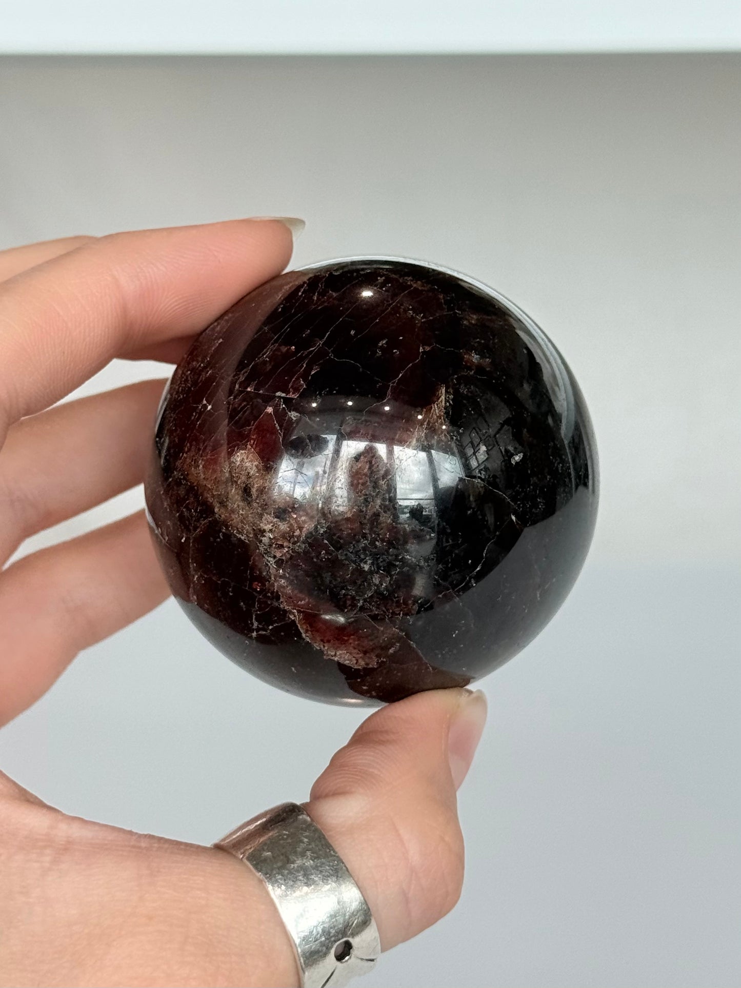 Star Garnet Sphere ( India )