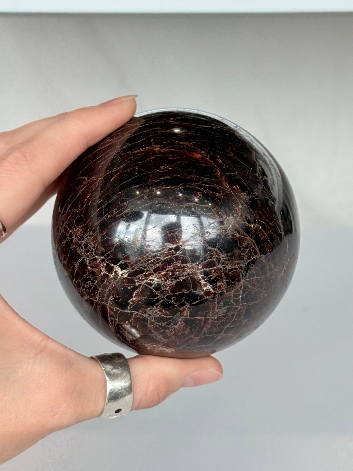 Garnet Sphere ( India )
