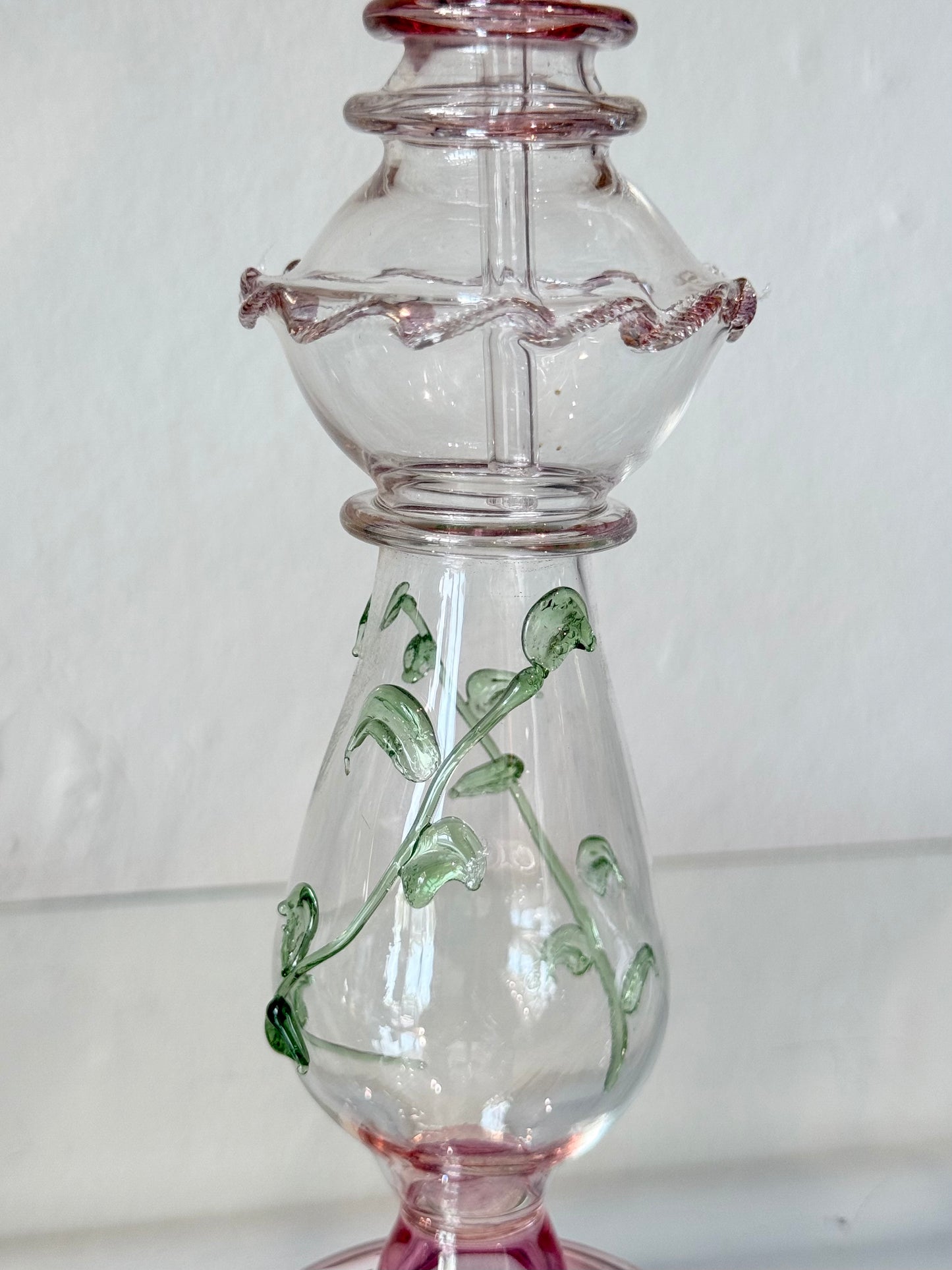 Egyptian Hand-Blown Glass Bottle