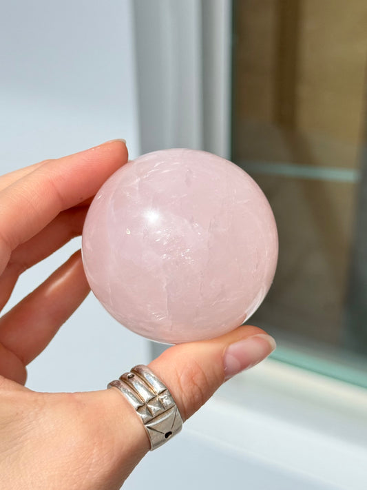 Rose Quartz Sphere