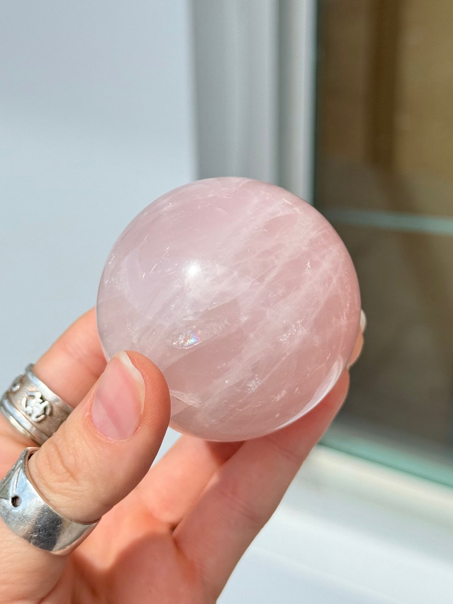 Rose Quartz Sphere