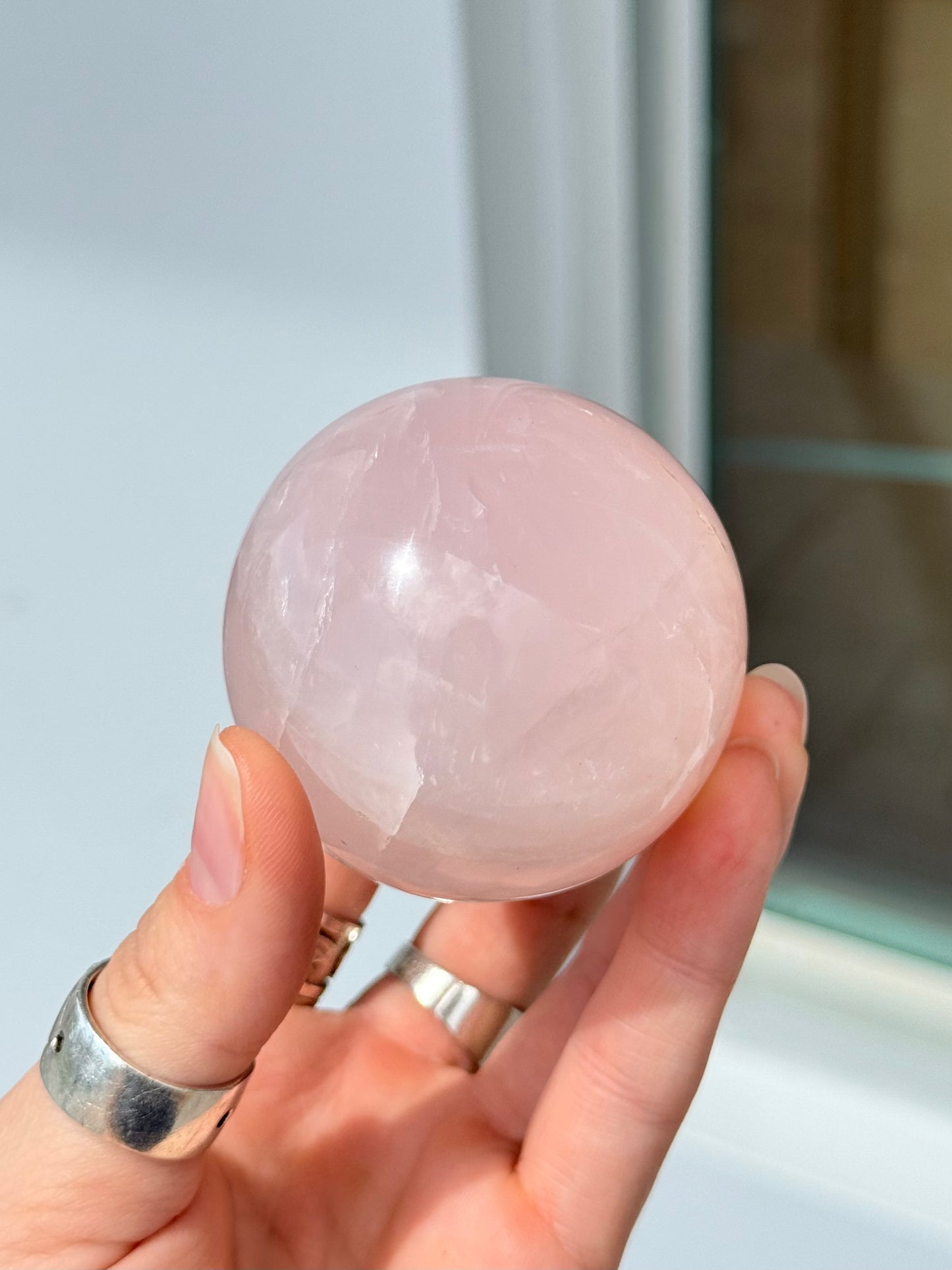 Rose Quartz Sphere