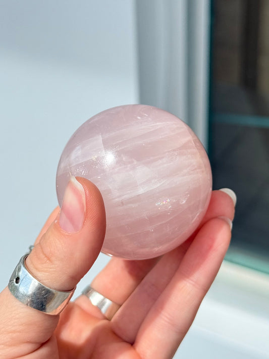 Rose Quartz Sphere