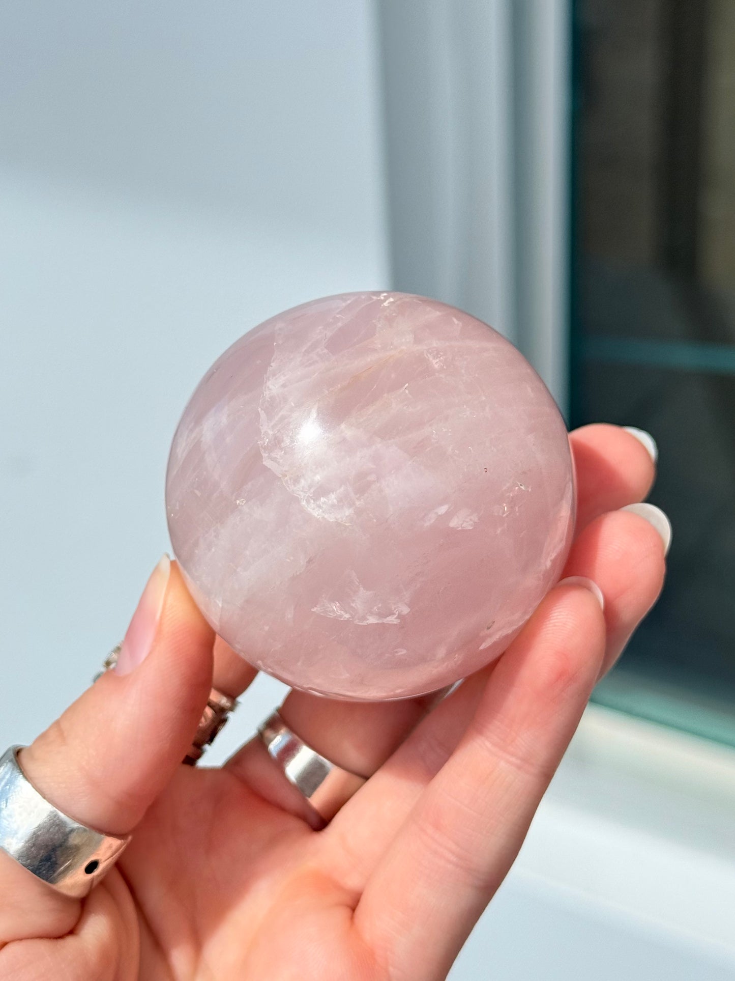 Rose Quartz Sphere