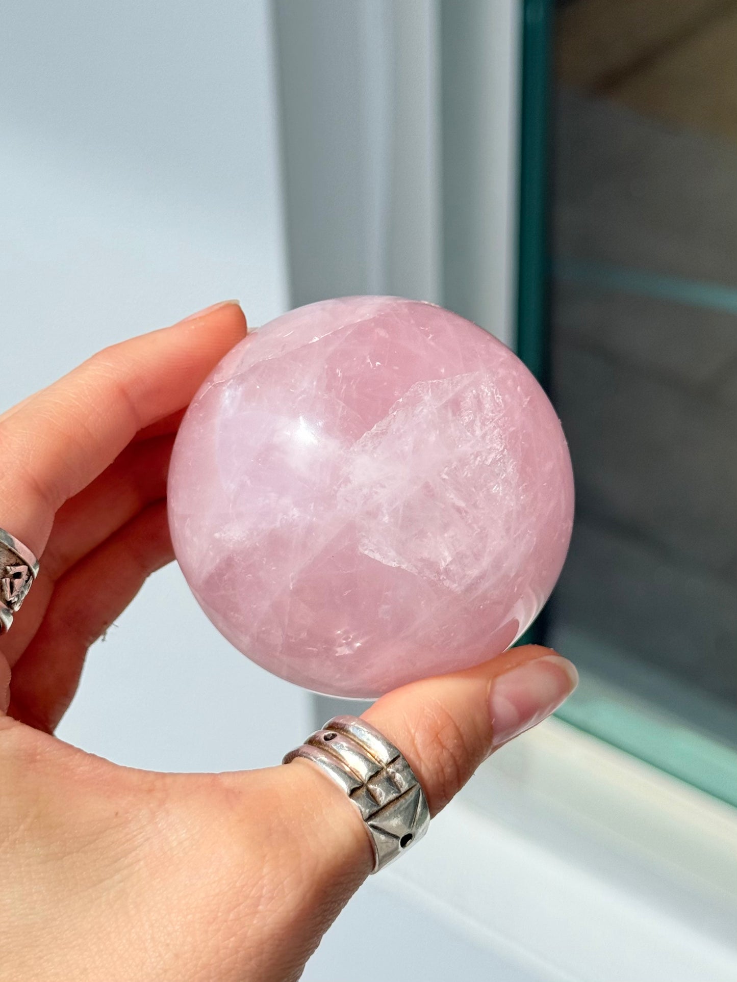 Rose Quartz Sphere