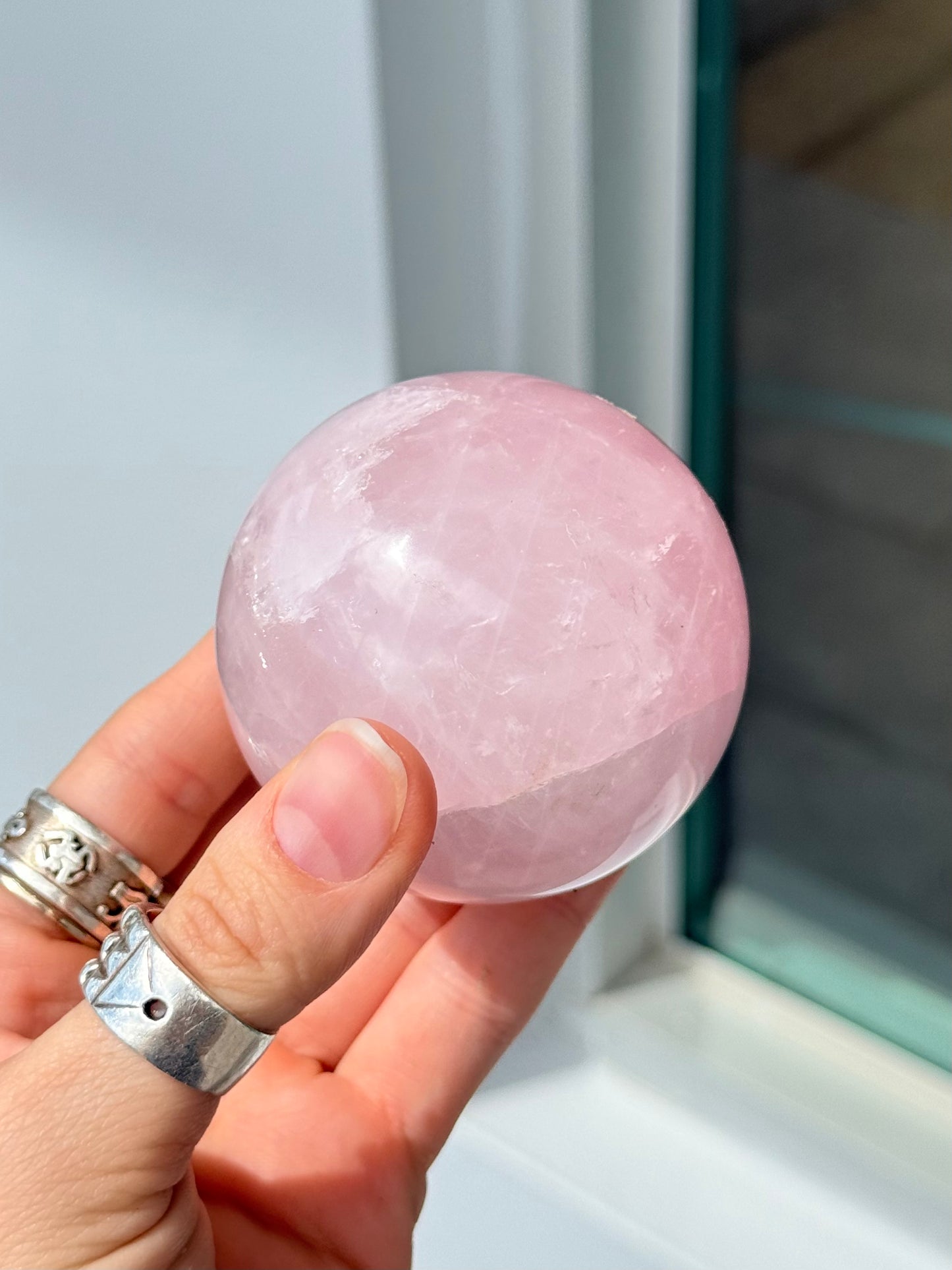 Rose Quartz Sphere