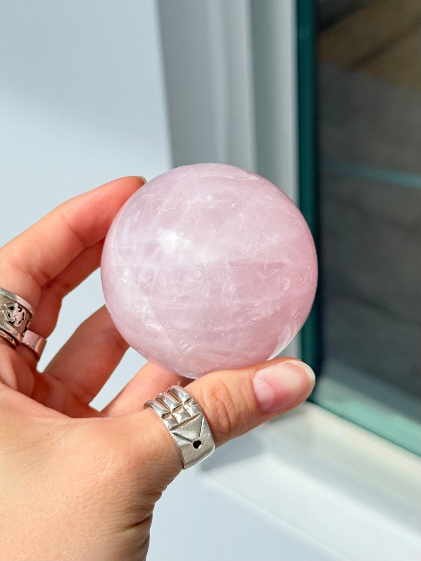 Rose Quartz Sphere