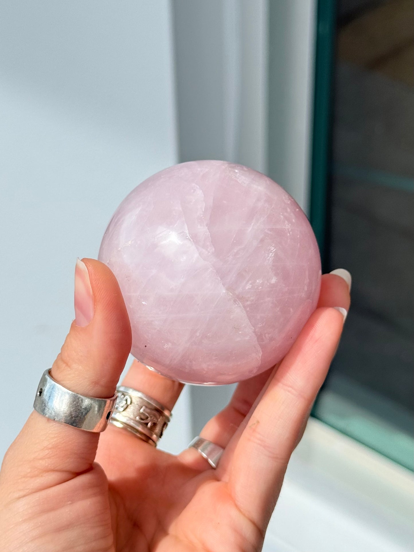Rose Quartz Sphere