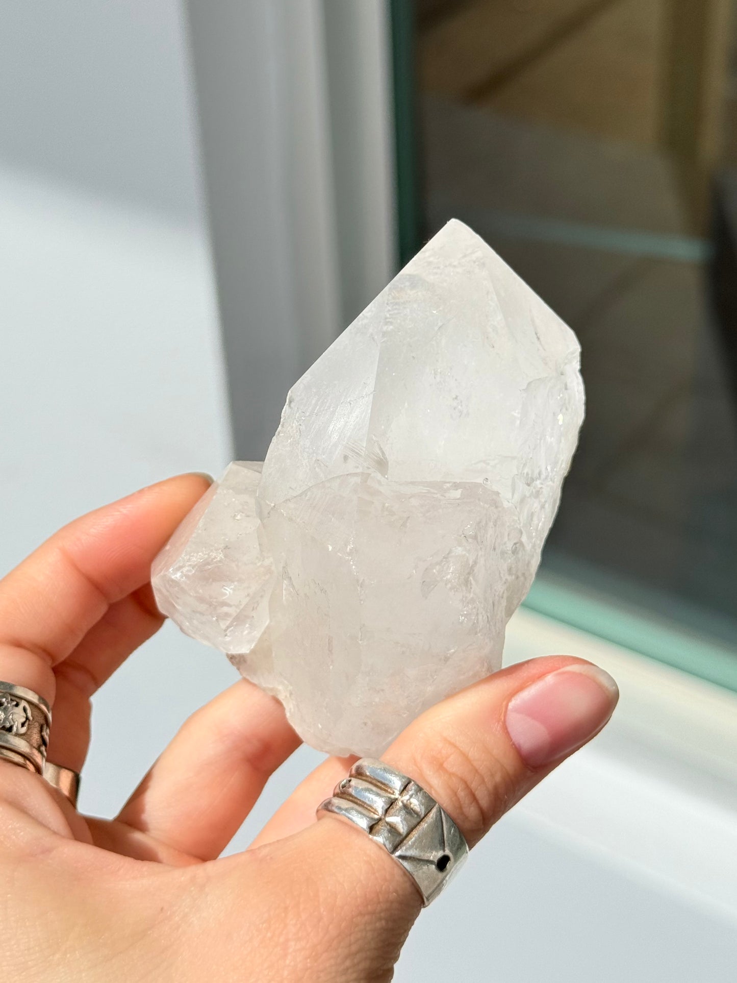 Clear Quartz Double Point