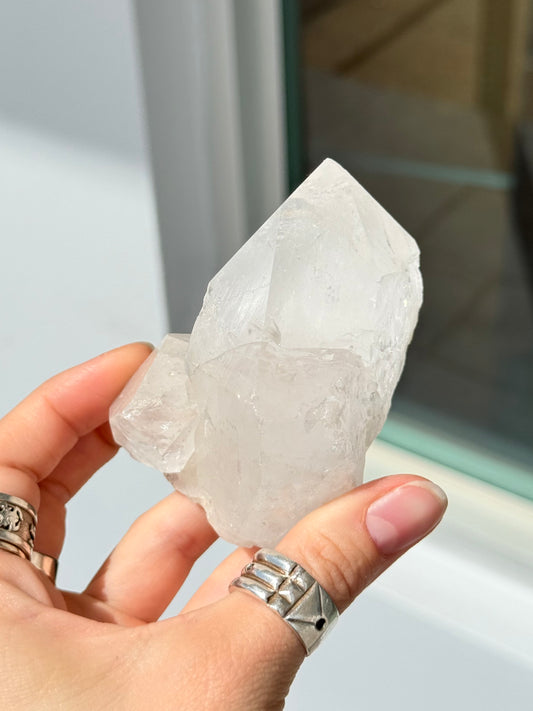 Clear Quartz Double Point